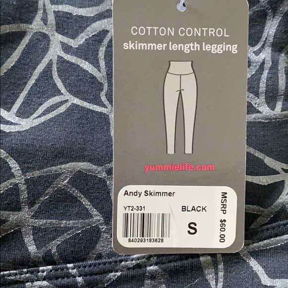 NWT yummie cotton control leggings. Size small. - Picture 4 of 5